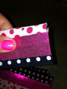 endfold 224x300 How To Make a Rockin Cheer Bow