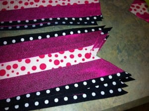 fishtailfinished 300x224 How To Make a Rockin Cheer Bow
