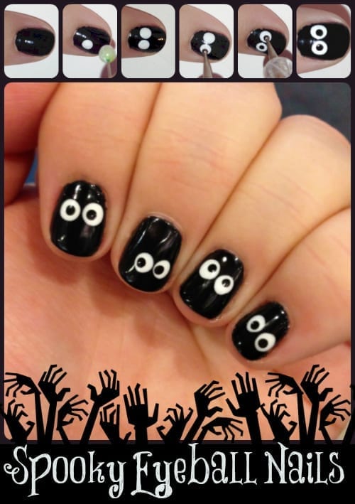 Spooky Eyeball Nails from TotallytheBomb.com
