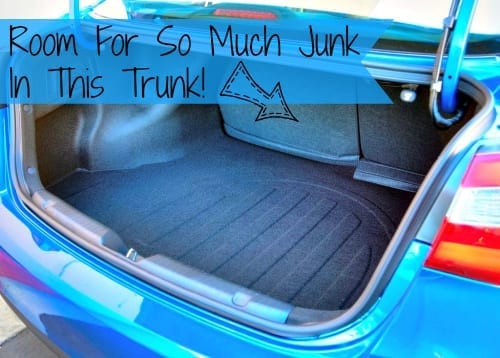 Junk In The Trunk Kia Forte
