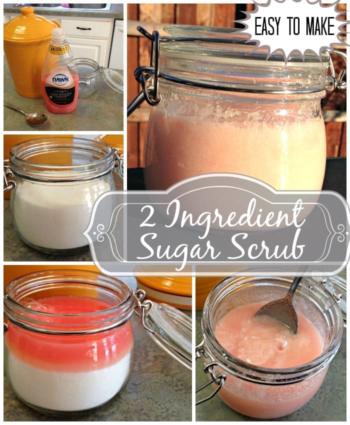 Easy To Make 2 Ingredient Sugar Scrub from Totally The Bomb.com