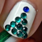 Christmas Tree Nails from Totally The Bomb