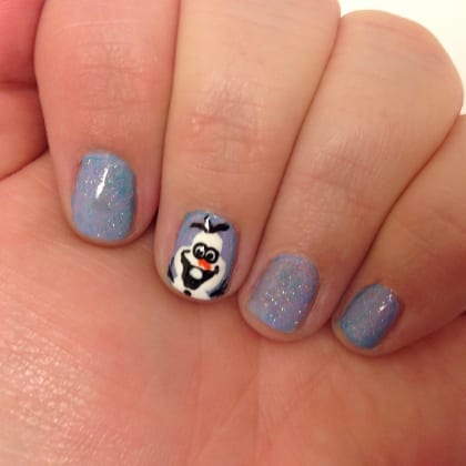 Disney's Frozen Nail Art