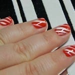 candy cane nails