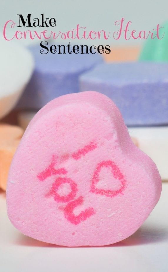 Make Conversation Heart Sentences from Totally The Bomb